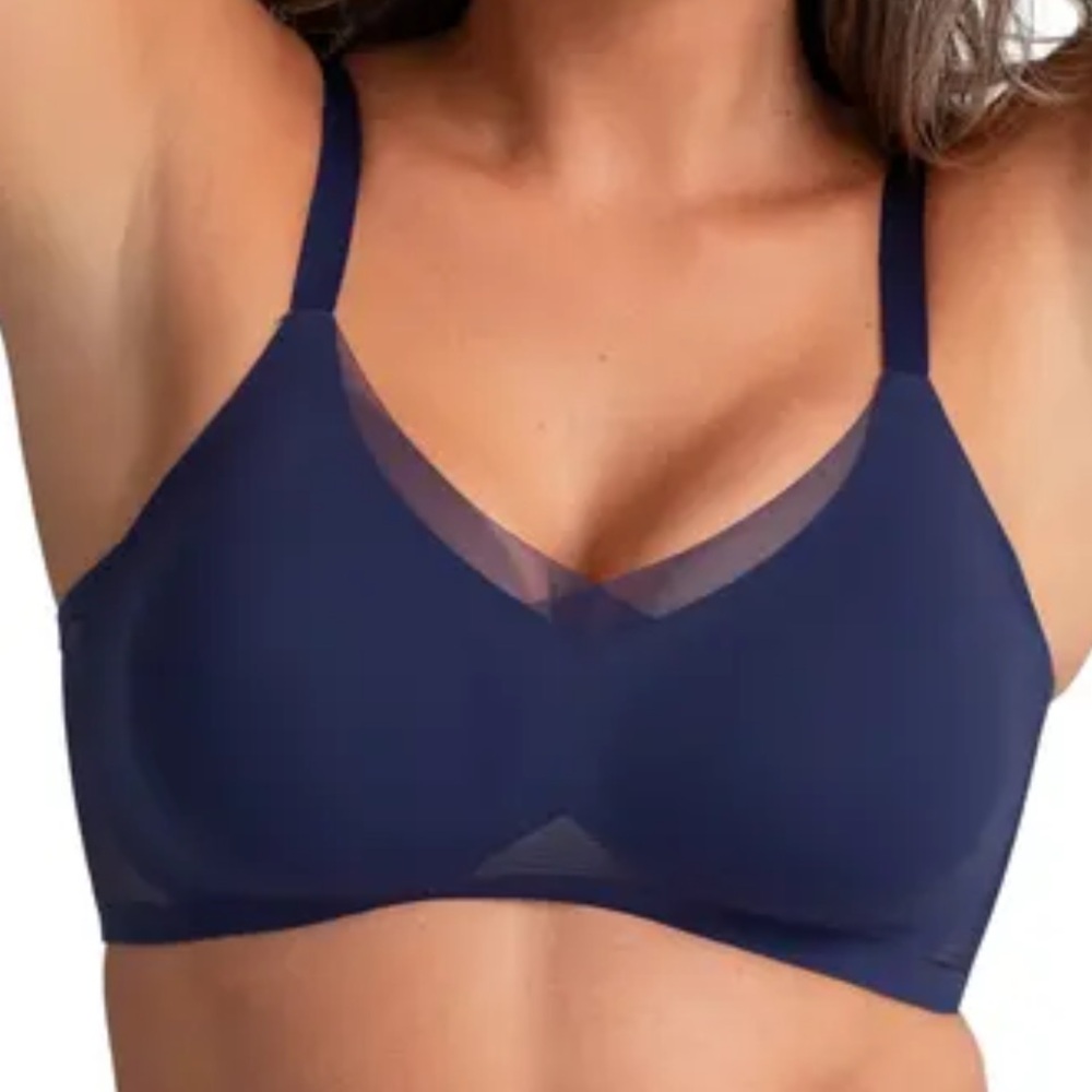 HoneyLove LiftWear Crossover Bra in Navy SZ 1X 40C/D EUC - Picture 1 of 5
